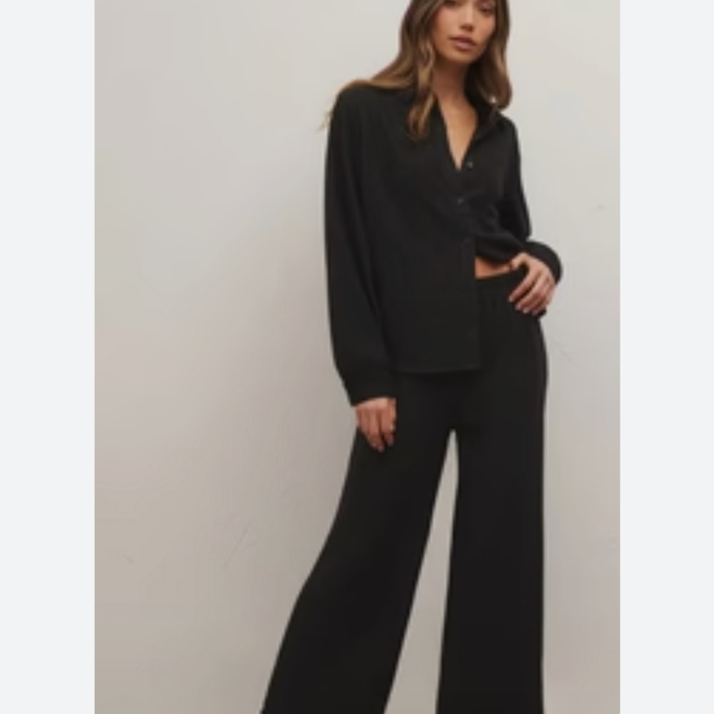 Z Supply | 2pc Wrinkle Effect Resortwear Knit Set